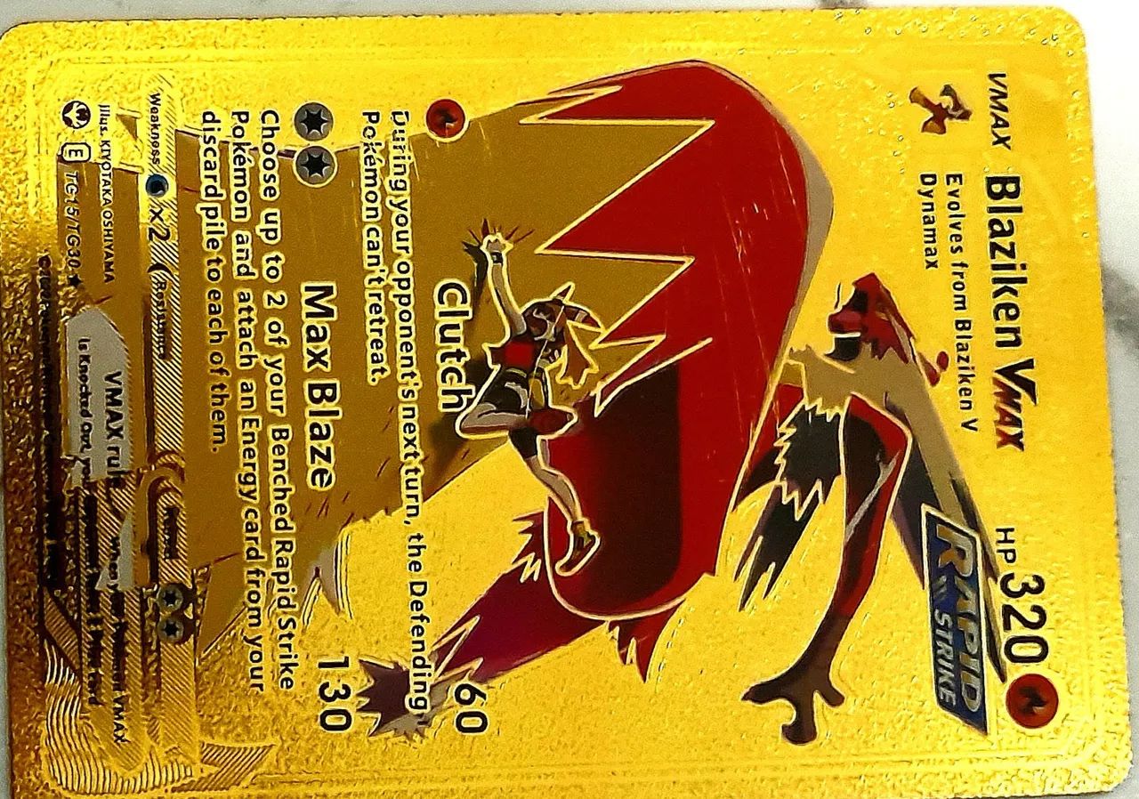 Carta Pokémon rara