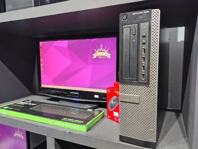 Setup Completo Dell Com Monitor 20 Polegadas, Processador I7 E Ssd - Foto 3