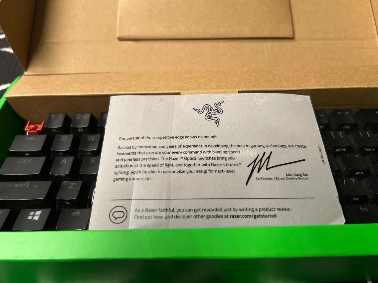 Teclado Huntsman Mini Switch Red - Foto 3