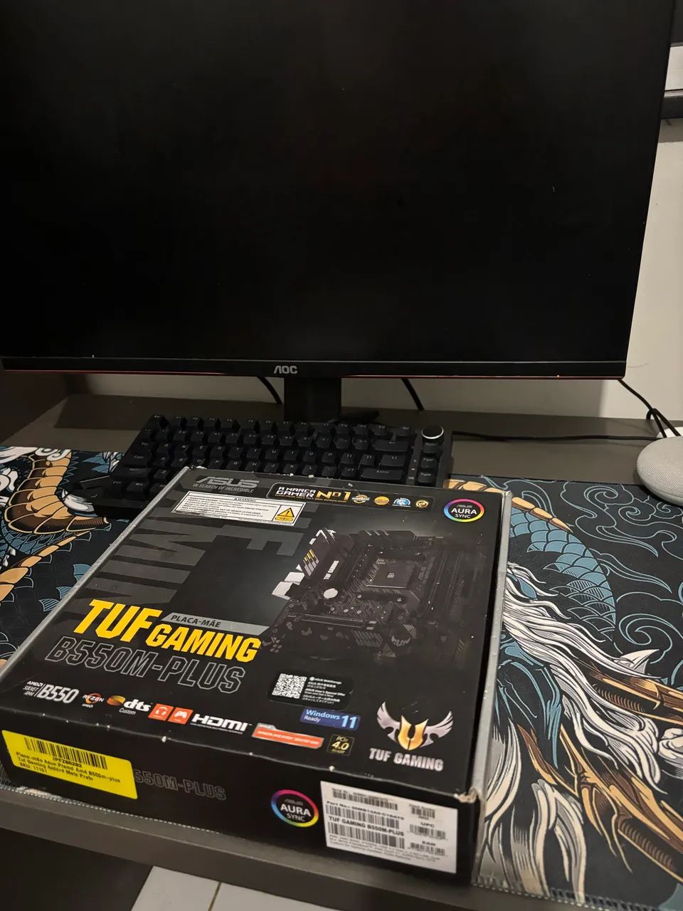 Placa Mãe Asus Tuf B550m Plus 