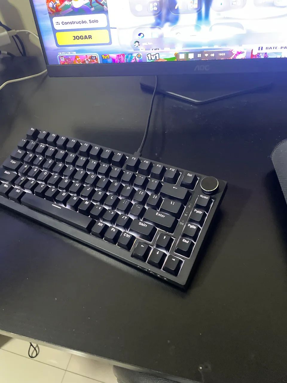 Teclado ajazz 820K - Foto 3