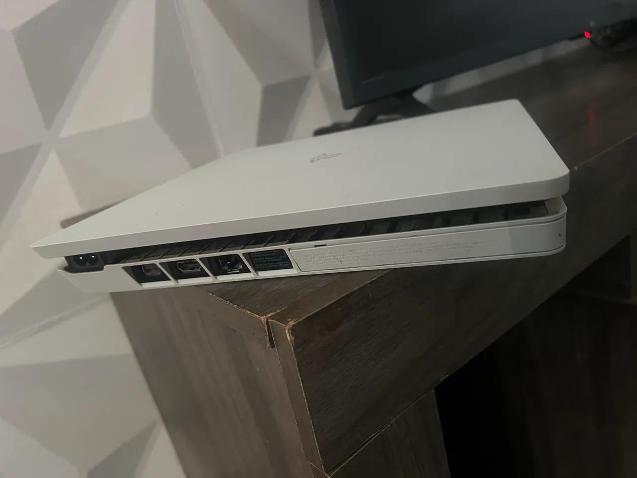 PS4 Slim Branco  - Foto 3
