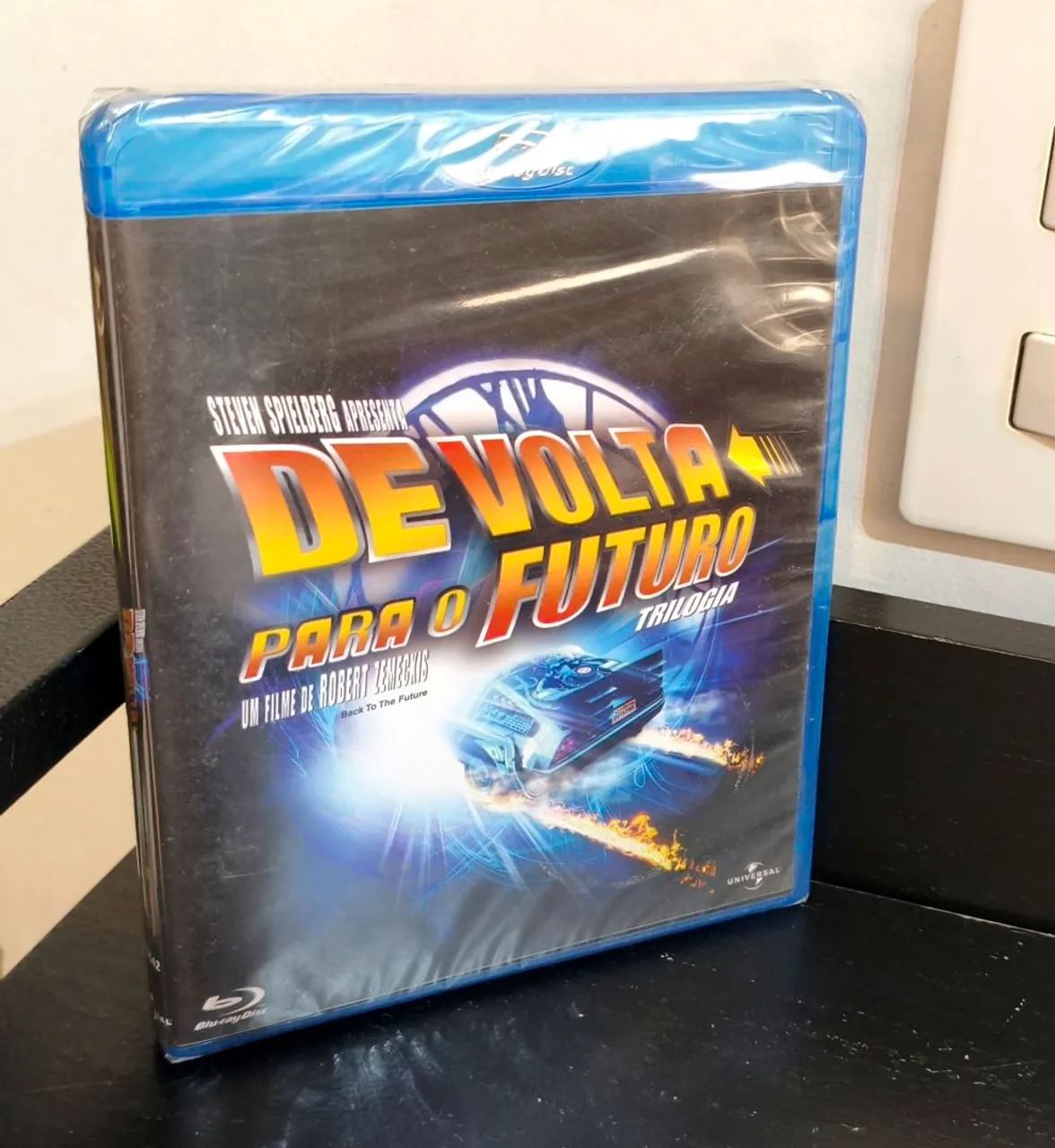 Blu-Ray: De Volta para o Futuro - Trilogia - Lacrado - DVD, Blu