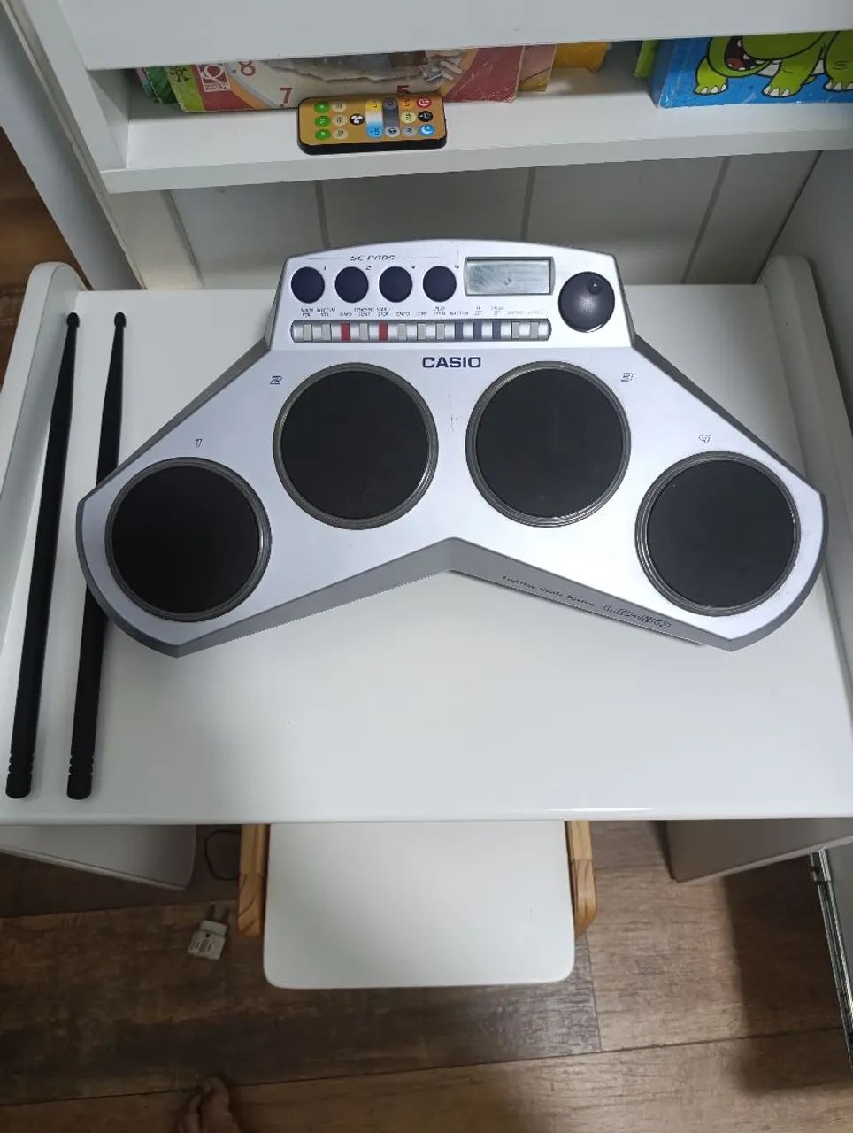 Bateria eletrônica Casio