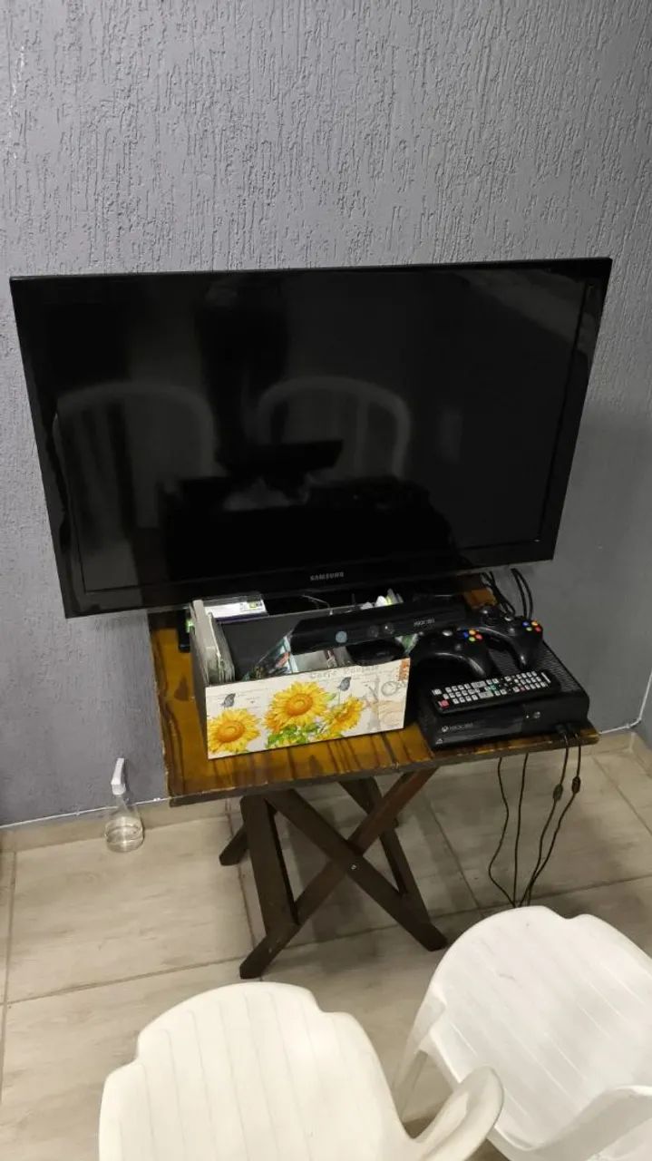 Videogame Xbox com Kinect com tv de 40 polegadas  - Foto 3