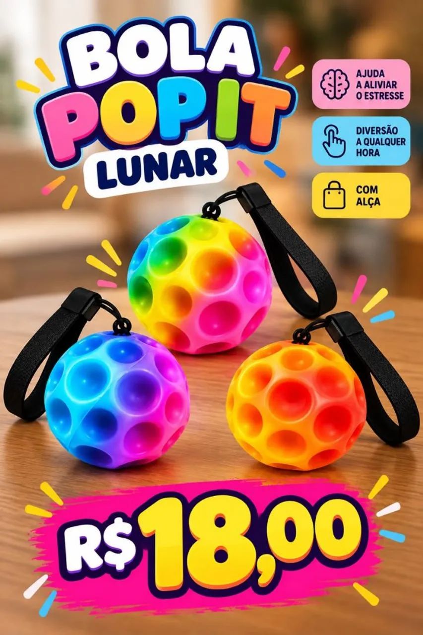 Brinquedos Squishy, Bola Spinner, E.T Estica e Puxa e muito mais  - Foto 4
