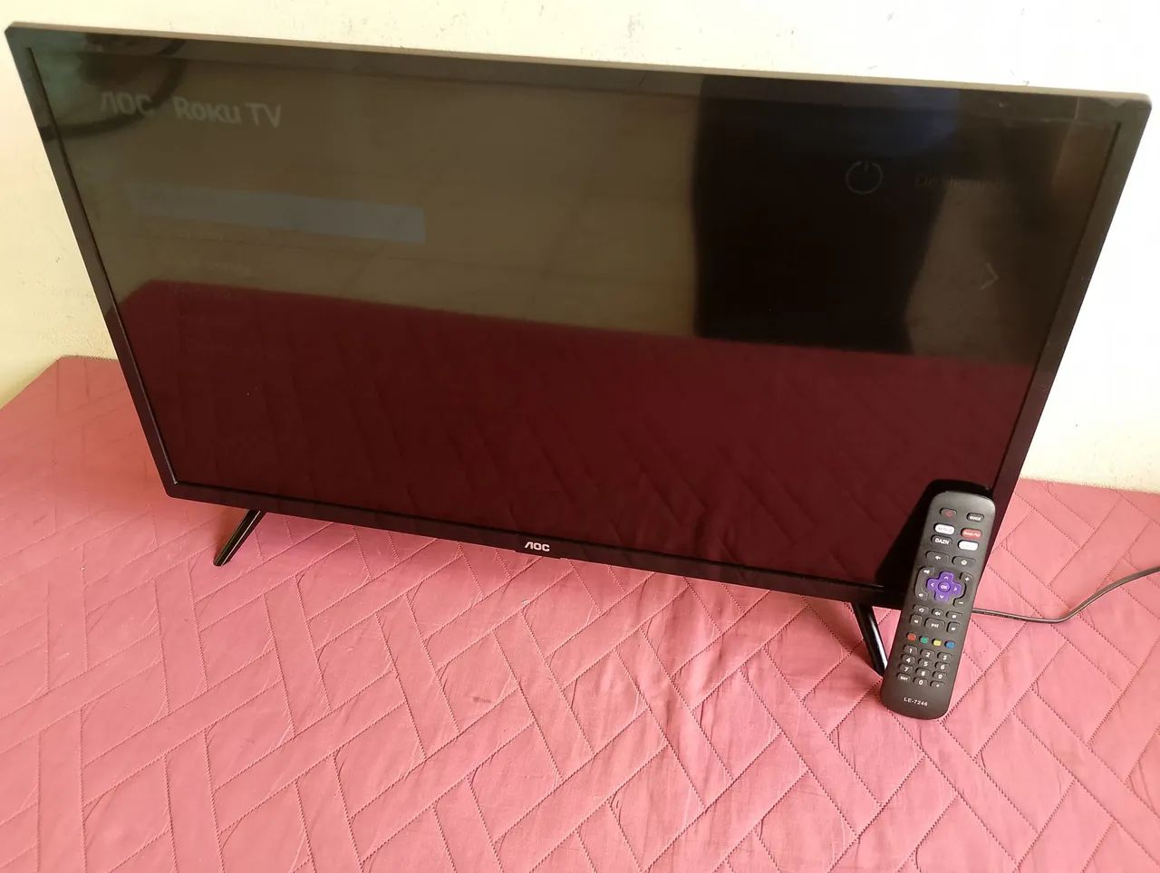 Smartv tv AOC Roku 32 polegadas  - Foto 5