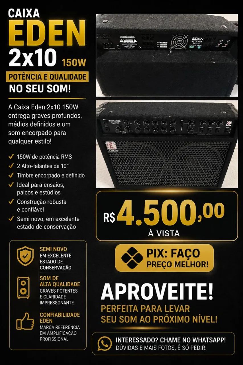 Caixa Eden 