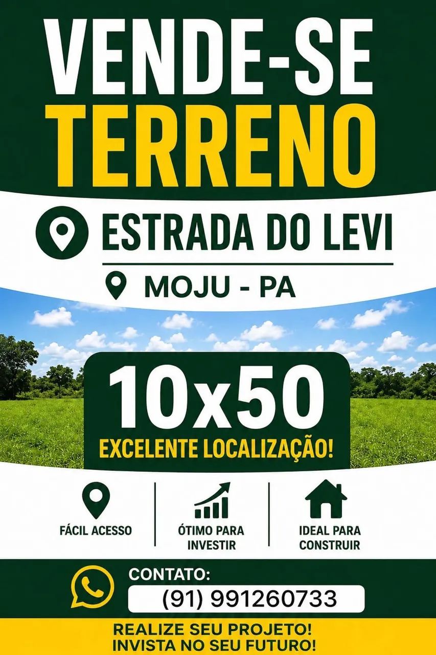 VENDE-SE TERRENO 