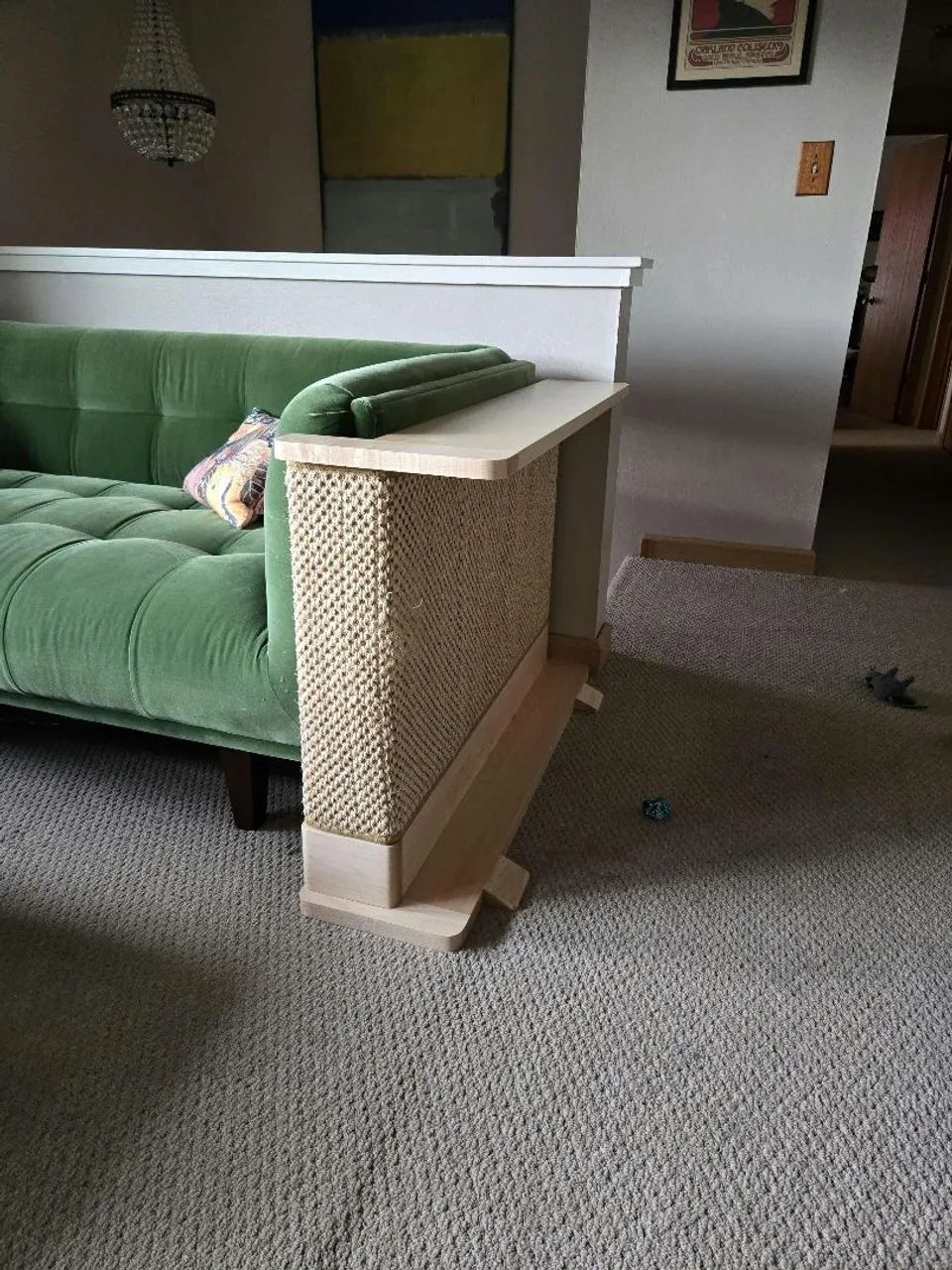 Arranhador e proteção de sofá para gatos. - Foto 2