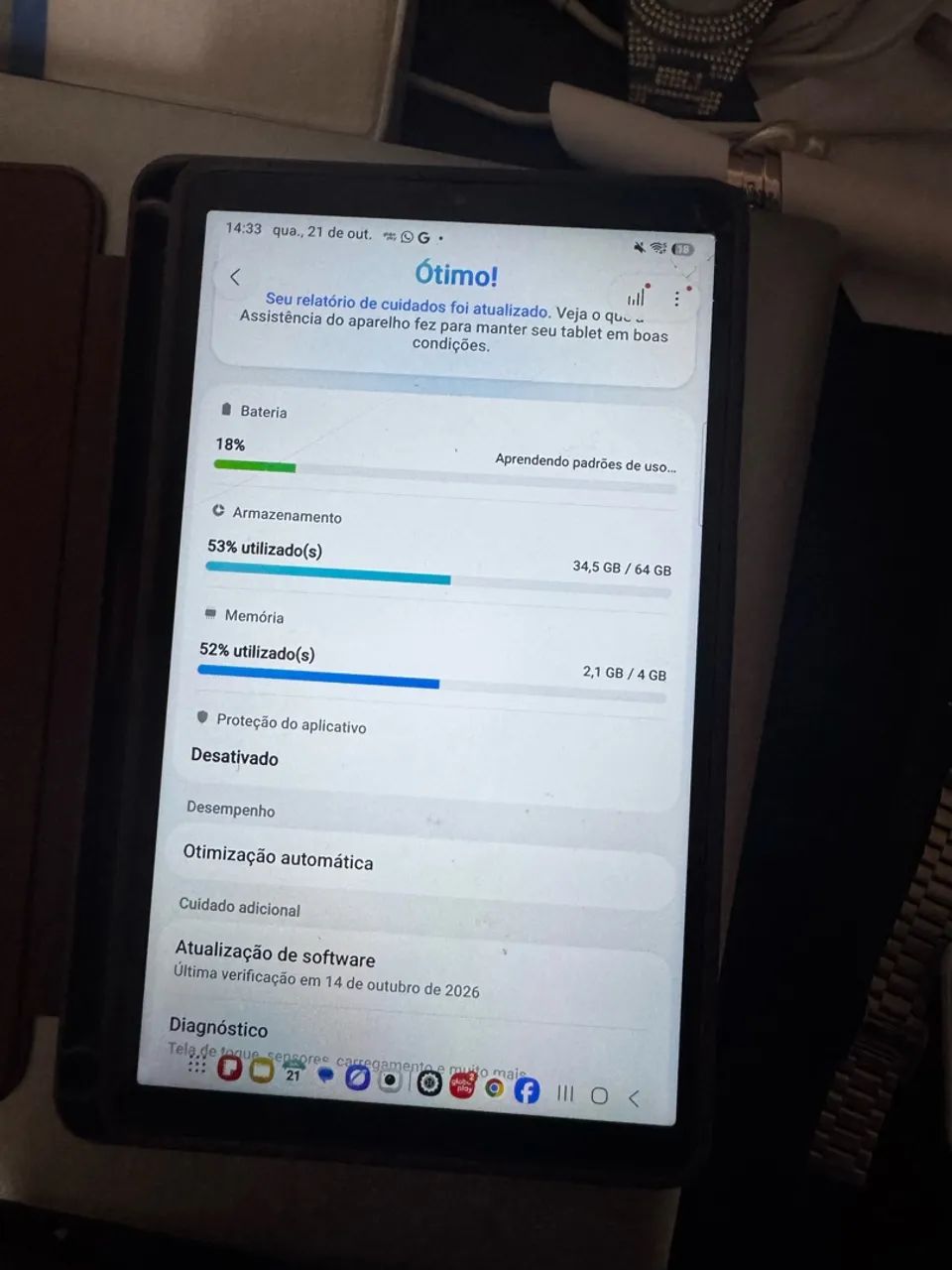 Vendo Tablet Samsung A11 64GB - Foto 4