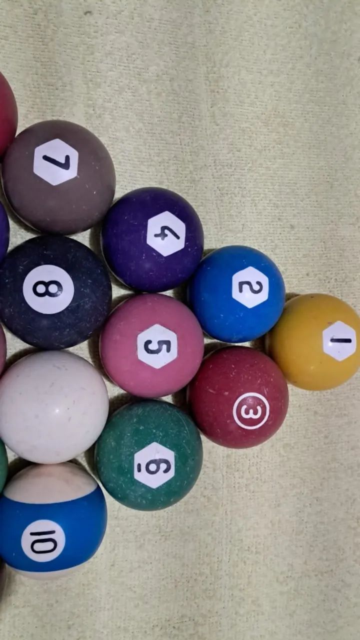 Jogo Bolas Bilhar (Falta Bola 9) - Foto 4