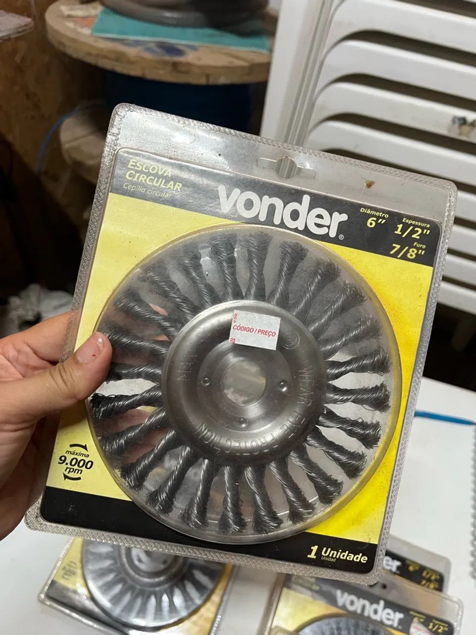Escovar circular Vonder
