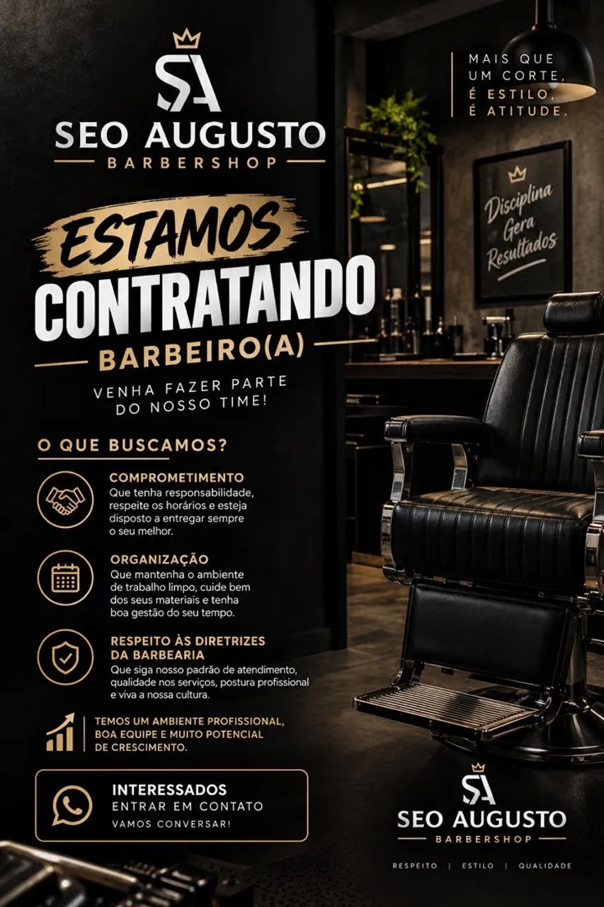 VAGA PRA BARBEIRO