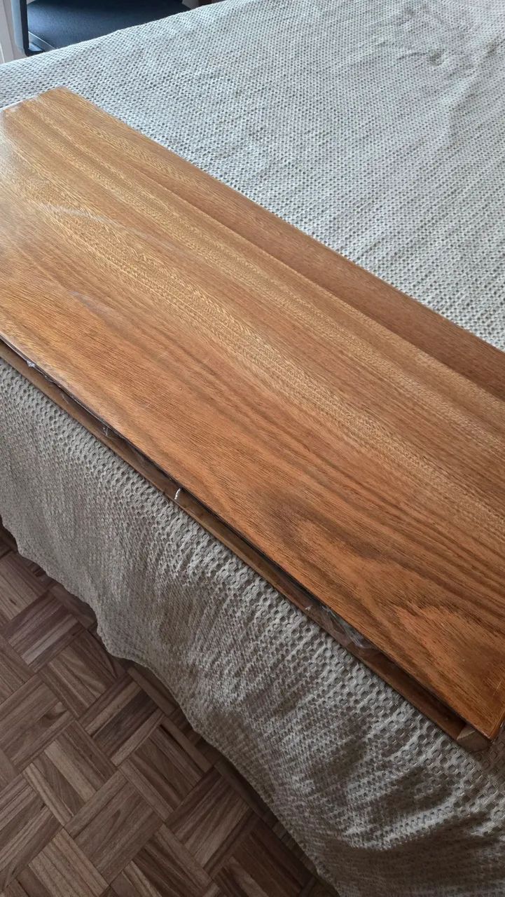 Mesa suspensa de madeira Tok & Stok - Foto 5