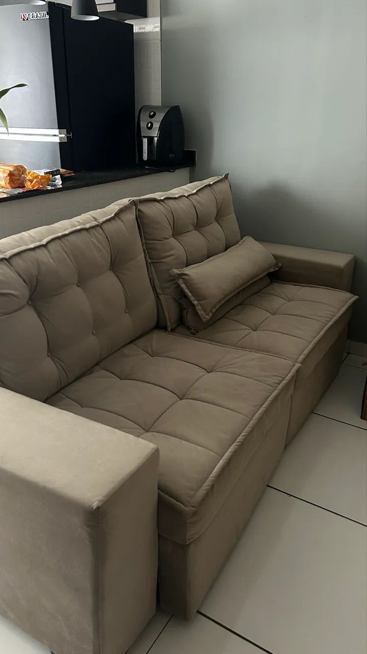 Sofá retrátil e reclinável - Foto 2