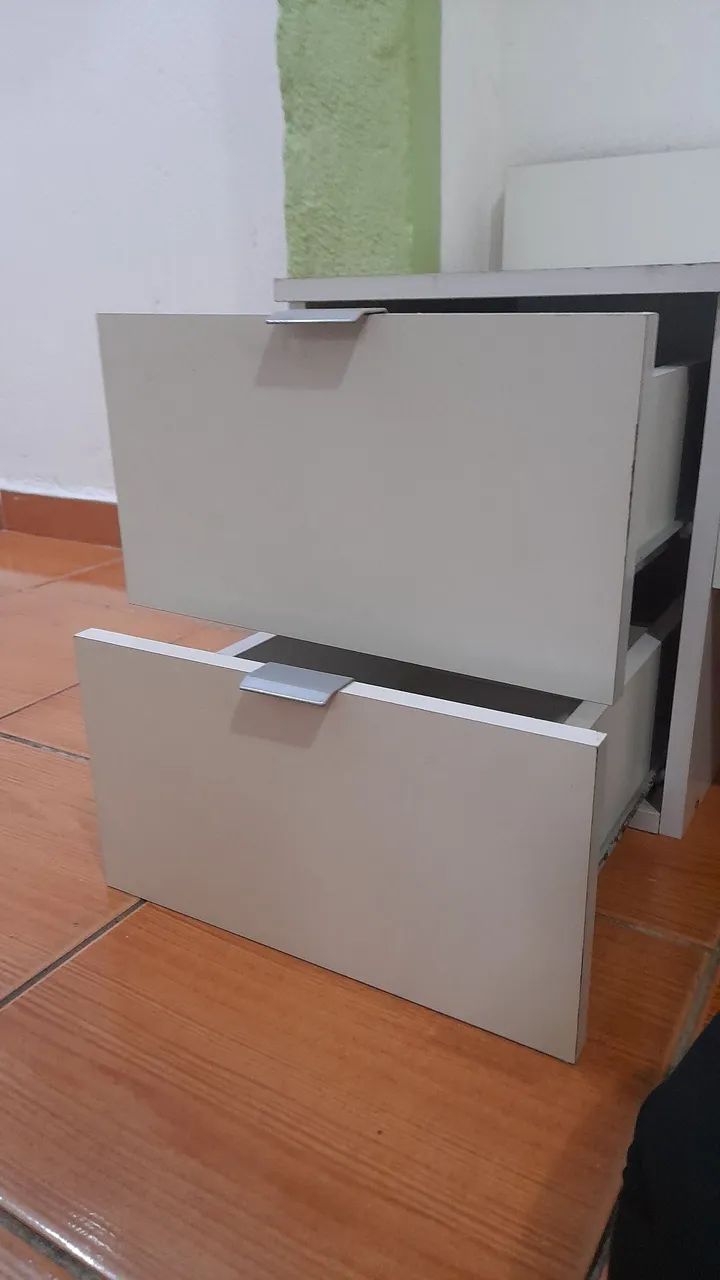 Penteadeira de maquiagem suspensa  - Foto 4