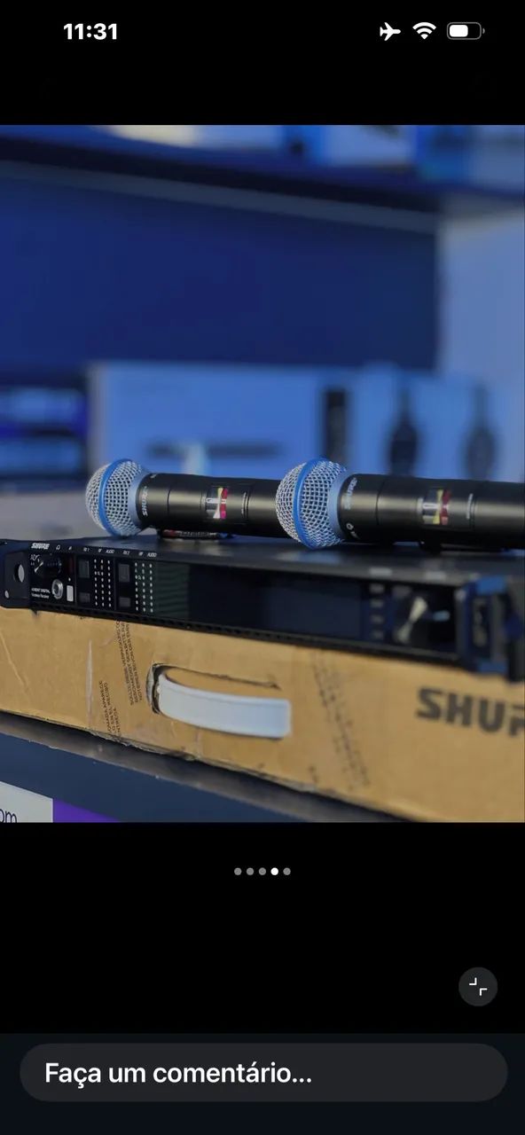 Microfone Shure Axient  AD4D - Foto 2