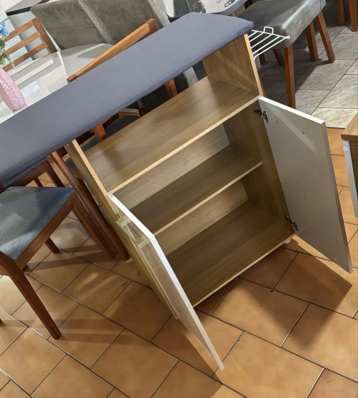 Tábua de Passar Com Gabinete Nova  - Foto 2