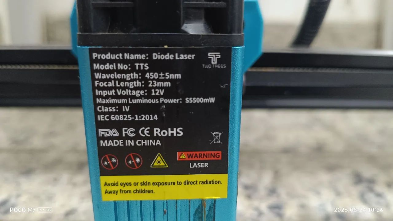 Gravadora a Laser TTS no preço pra sair logo. - Foto 3