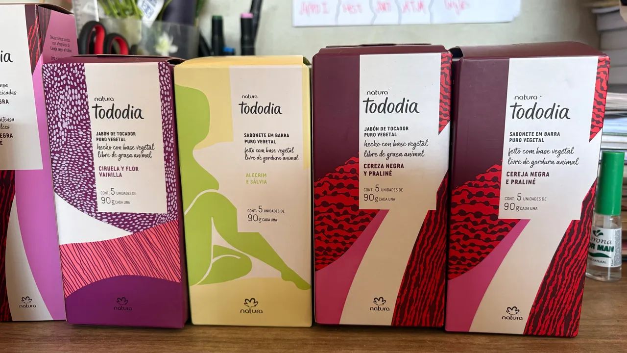 PRODUTOS DA NATURA, AVON E OBOTICARIO 