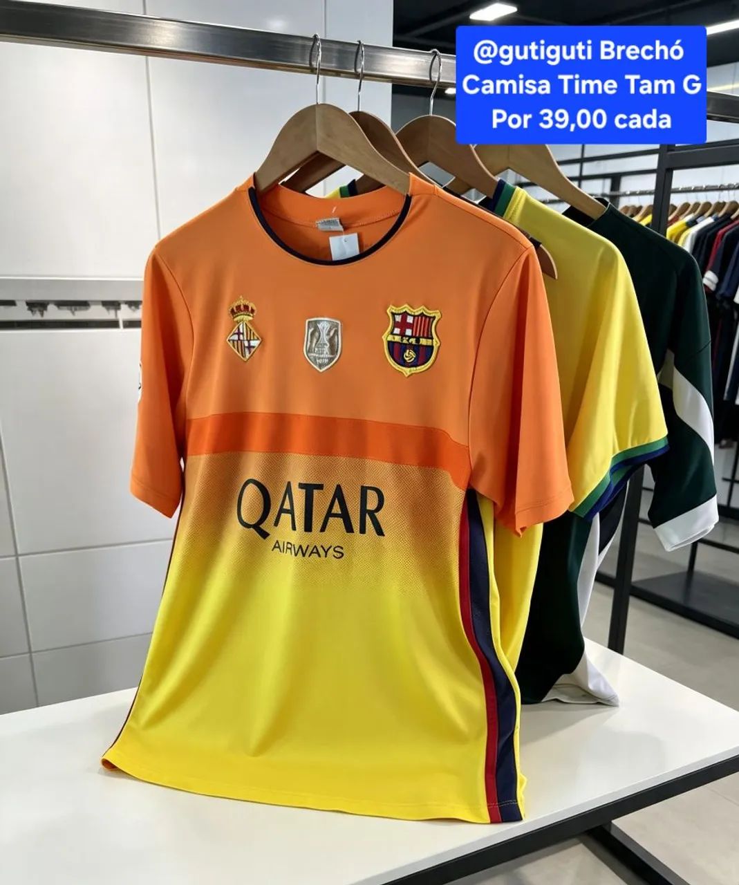 Camiseta 04 peças POR - Foto 4