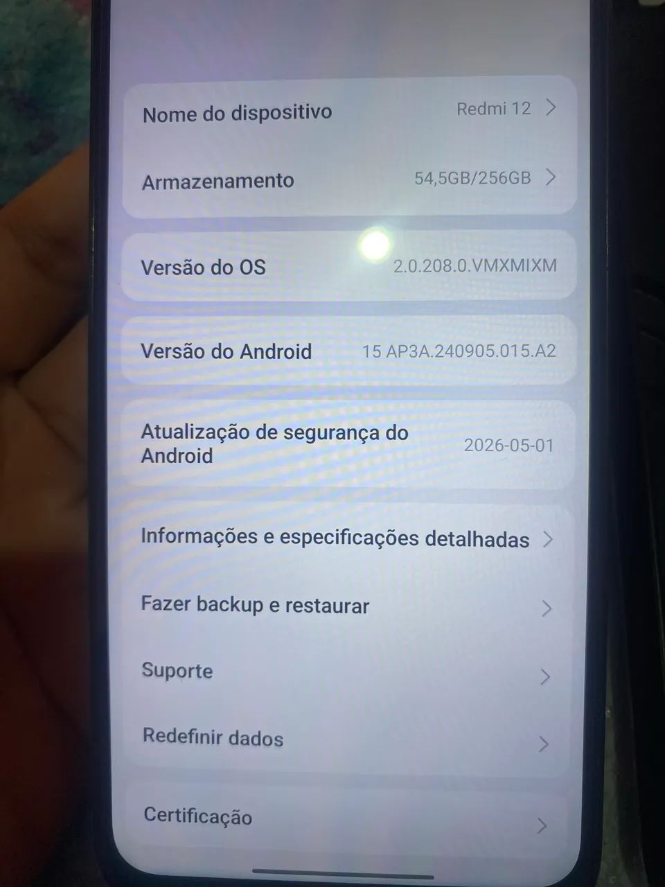 Celular redmi 12
