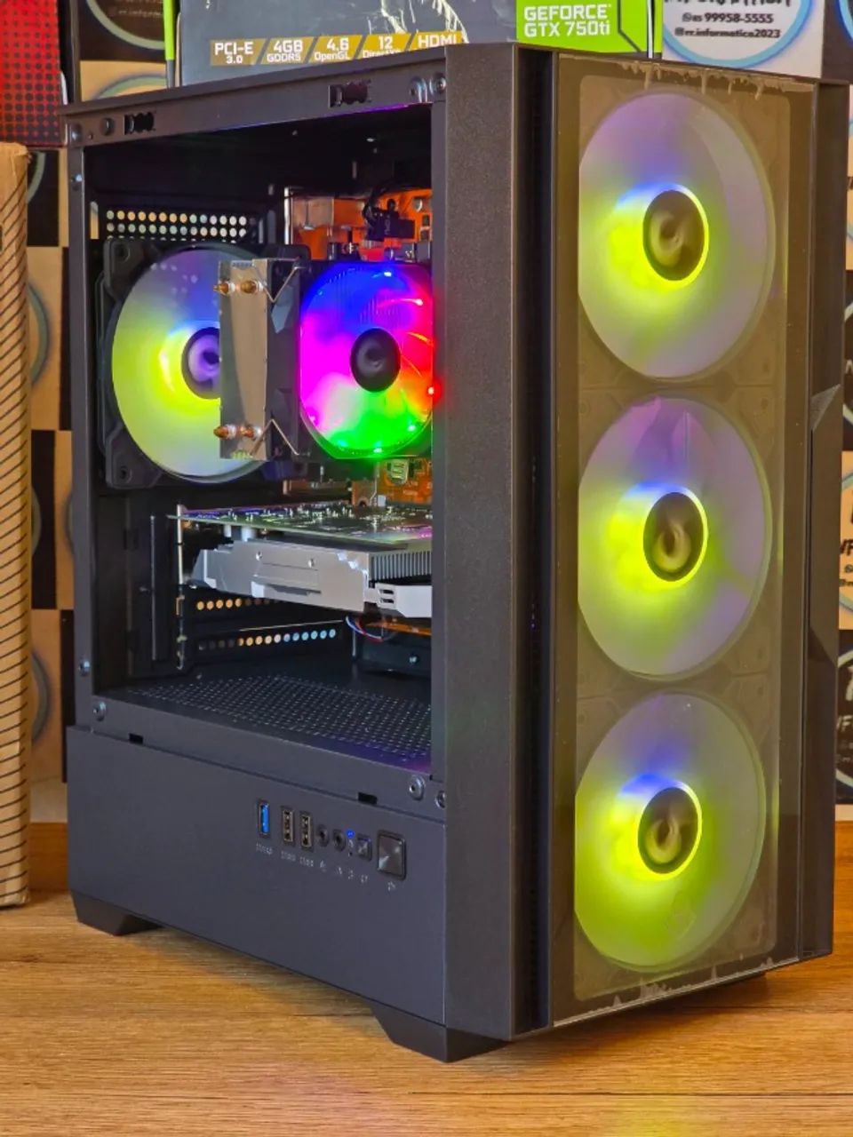 CPU RGB Gamer Intel Core i7, Novo Zero - Foto 5