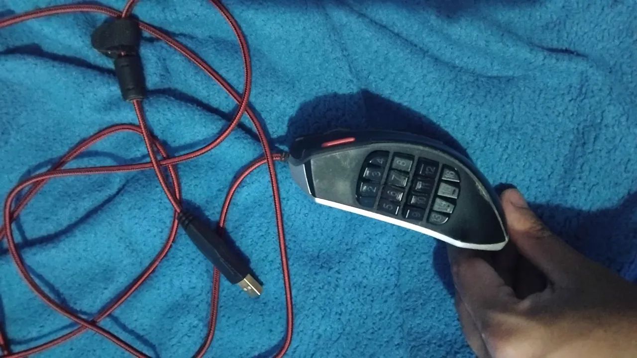 Mouse gamer red dragon RGB original 100% PC - Foto 3