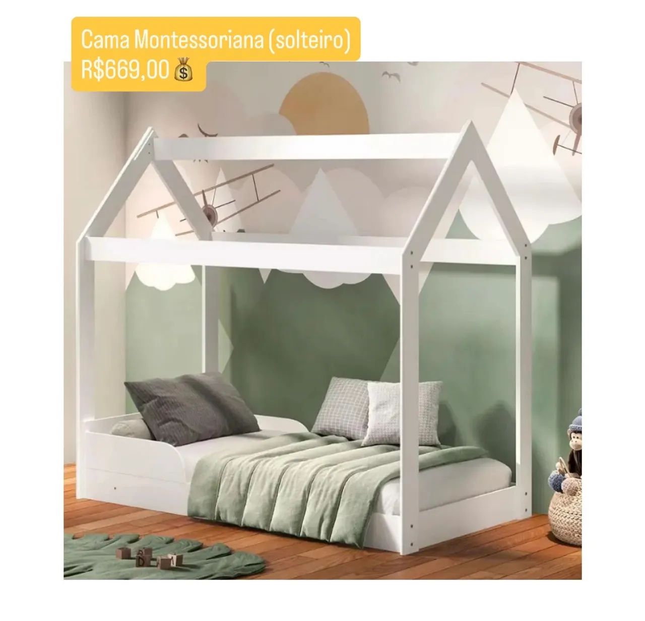 Cama Montessoriana (solteiro)