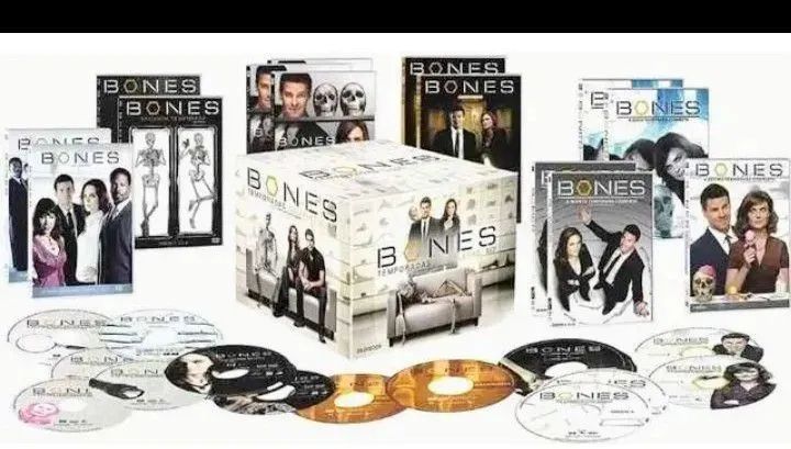 Bones - Temporadas 1 ao 8 em DVD (série rara)