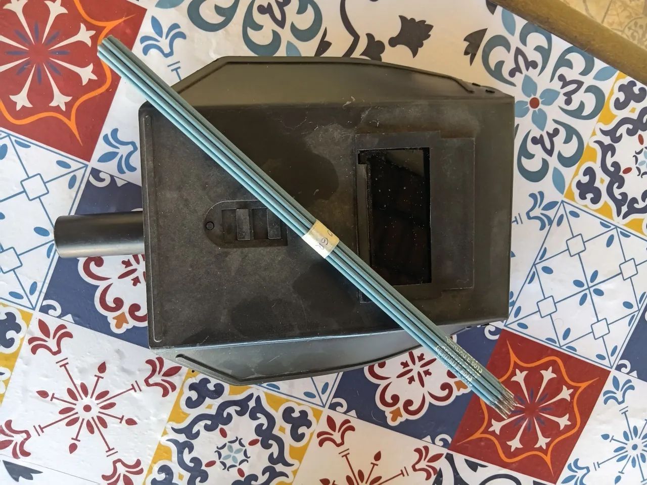 Máquina de solda ( ganha 10 eletrodo e máscara de proteção) - Foto 4