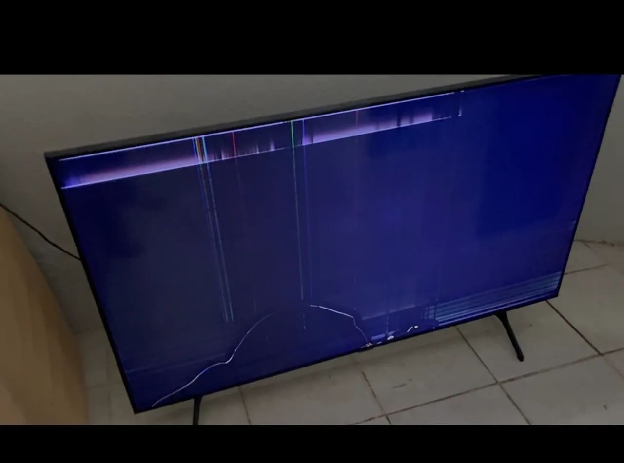 Tv Samsung 55 polegadas display quebrado