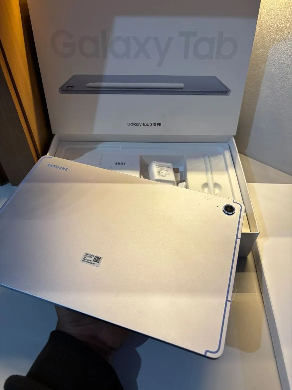 Tab S10 fe na caixa 128gb - Foto 4