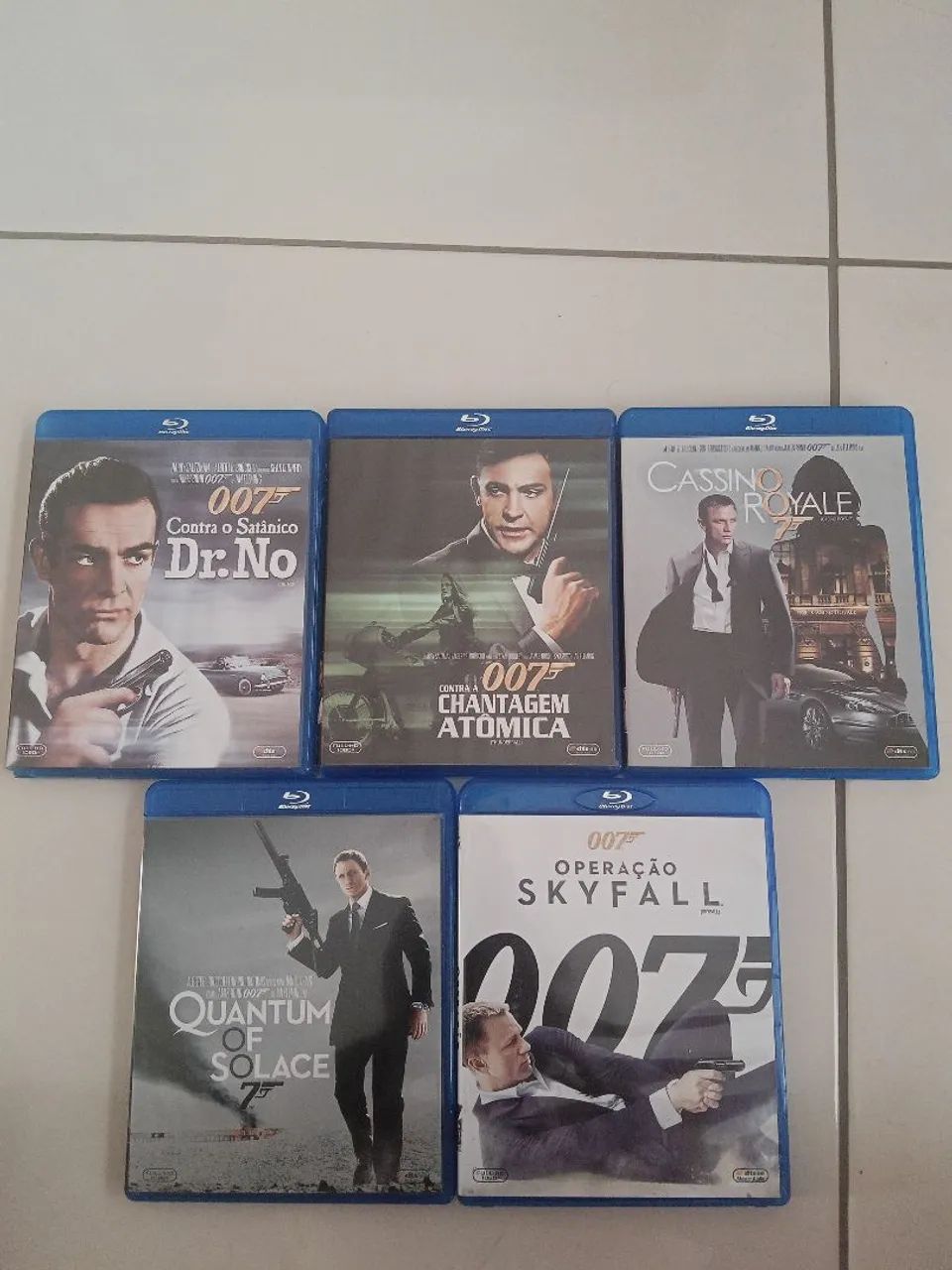 Lote de Blu ray 007 