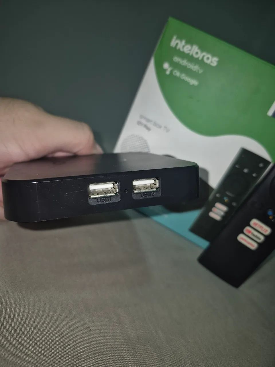 Smart TV Box Intelbras Android Com Chromecast Integrado C/Caixa - Foto 3