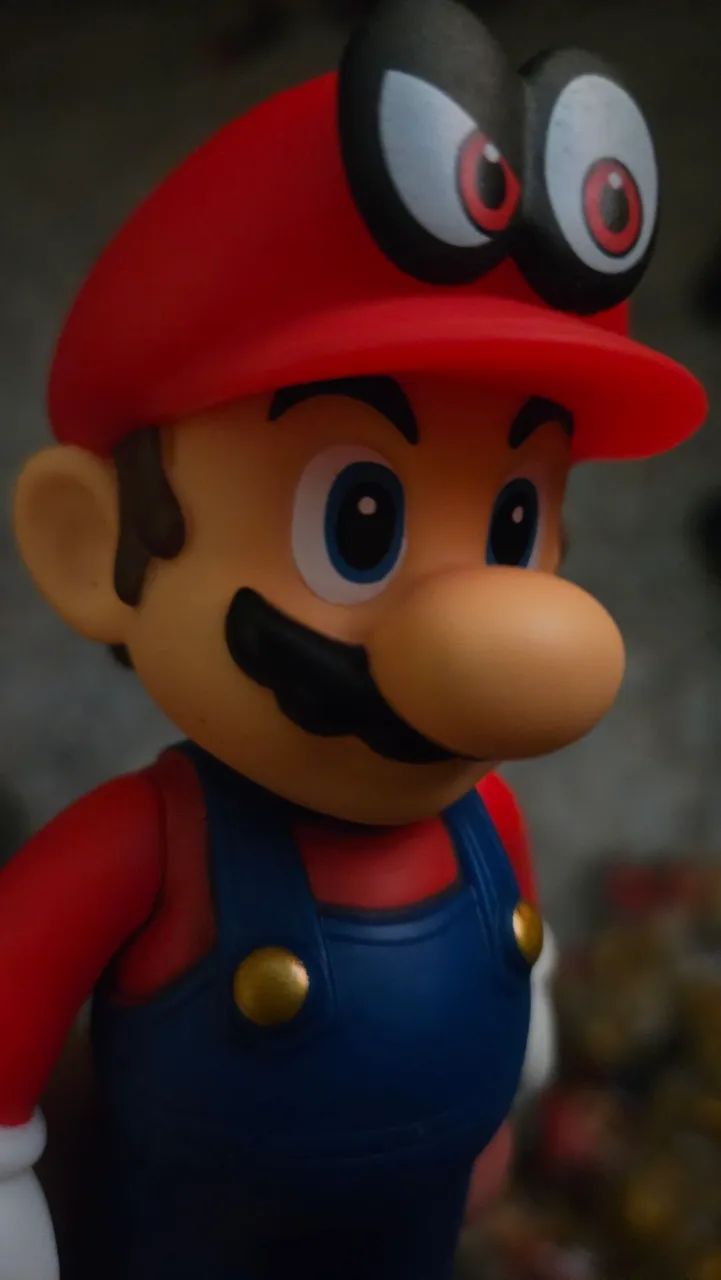 Boneco Super Mario Odyssey C/ Cappy - Nintendo Switch Mario Wonder Kart - Foto 3