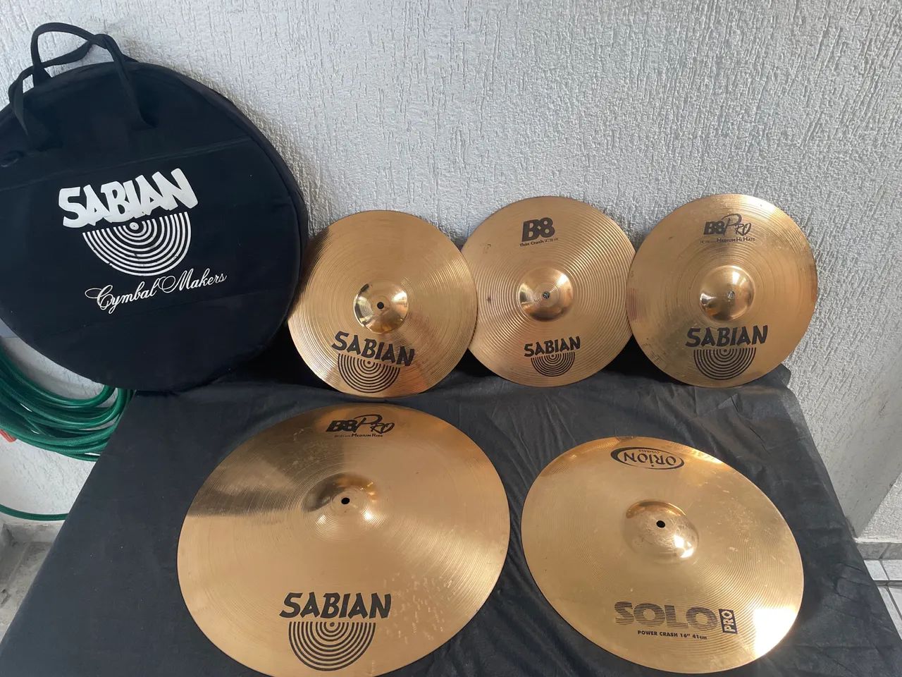 Jogo de pratos sabian para bateria  - Foto 4