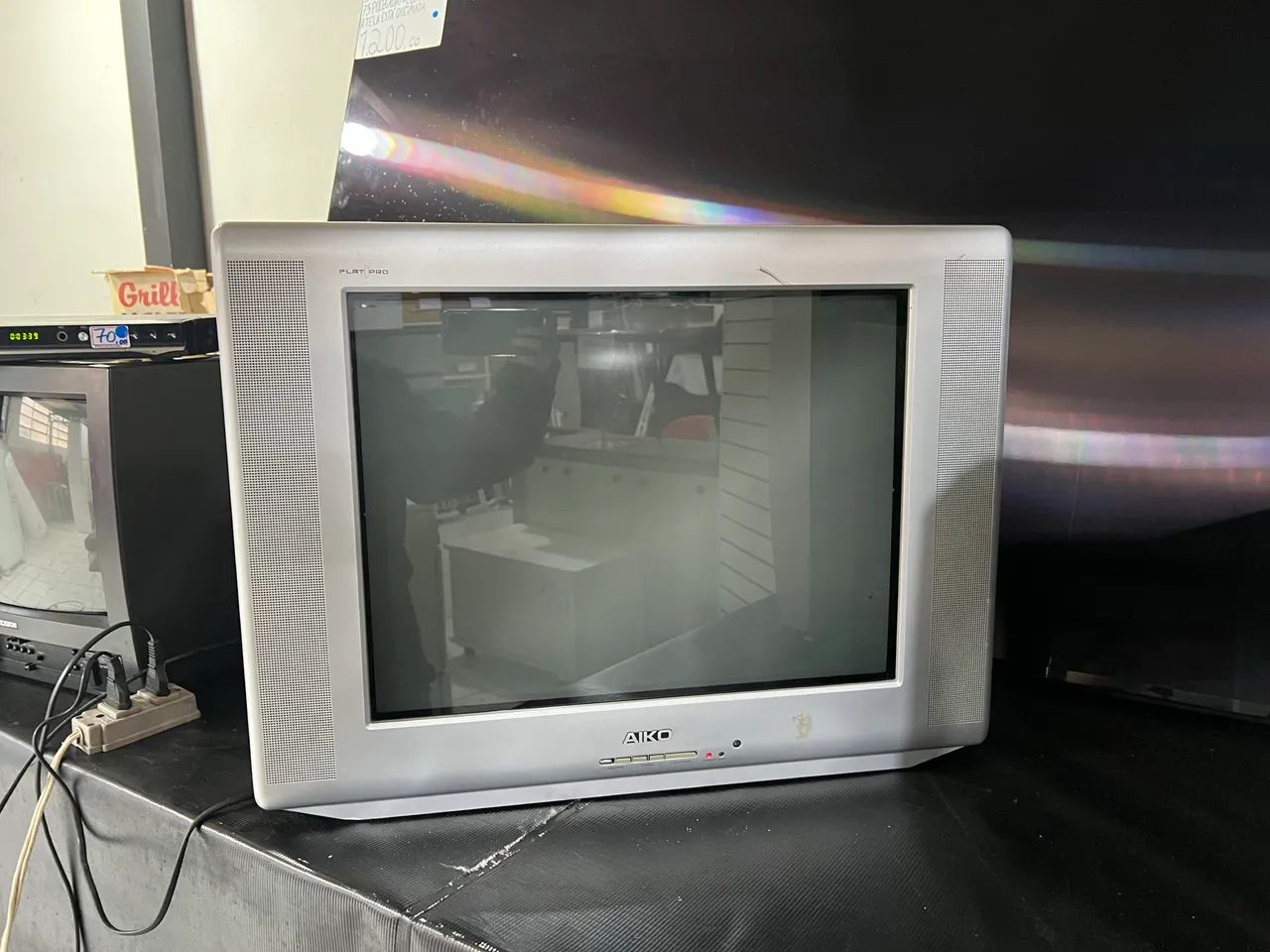 Tv de Tubo Aiko CRT 21 Polegadas Flat Pro FP-2111 - Foto 2