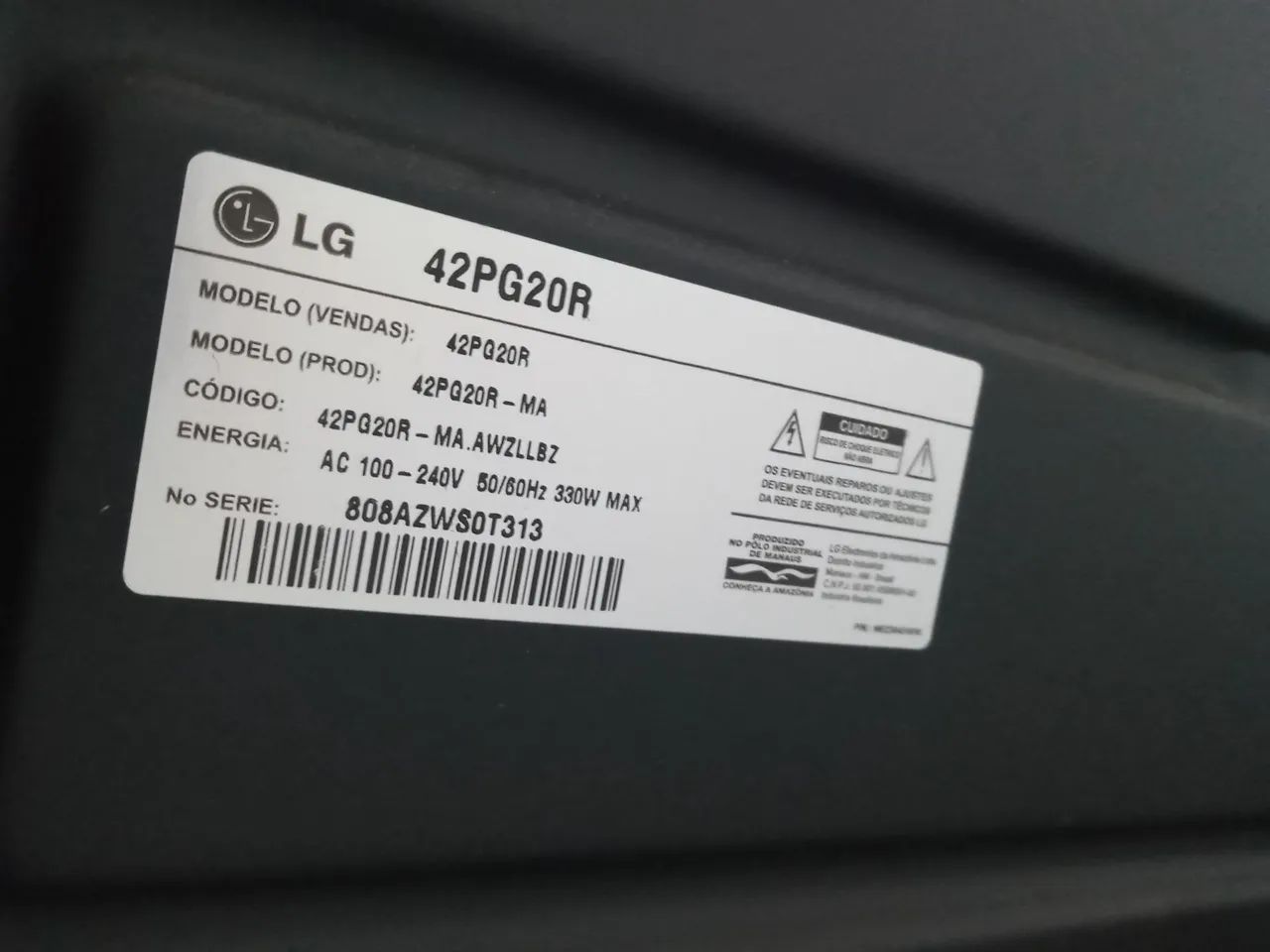 Entrego TV LCD 42 polegadas não é Smart aceito cartão  - Foto 3