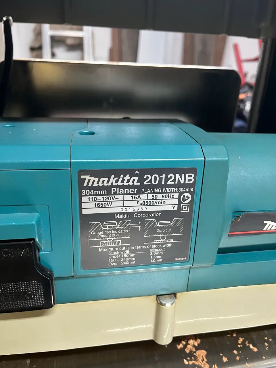 Plaina desengrosso makita - Foto 2