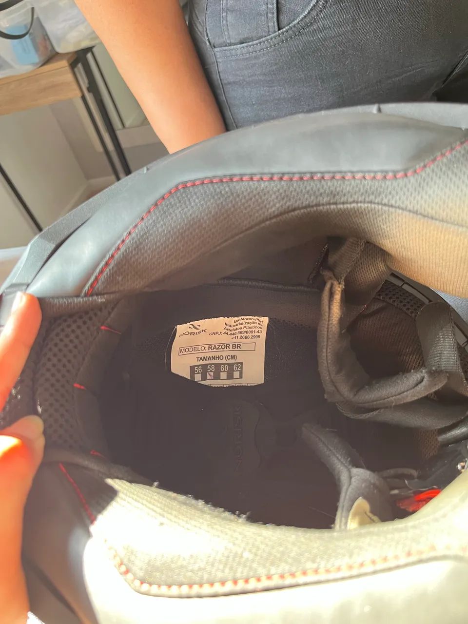 Capacete Norisk Razor Black - Foto 4