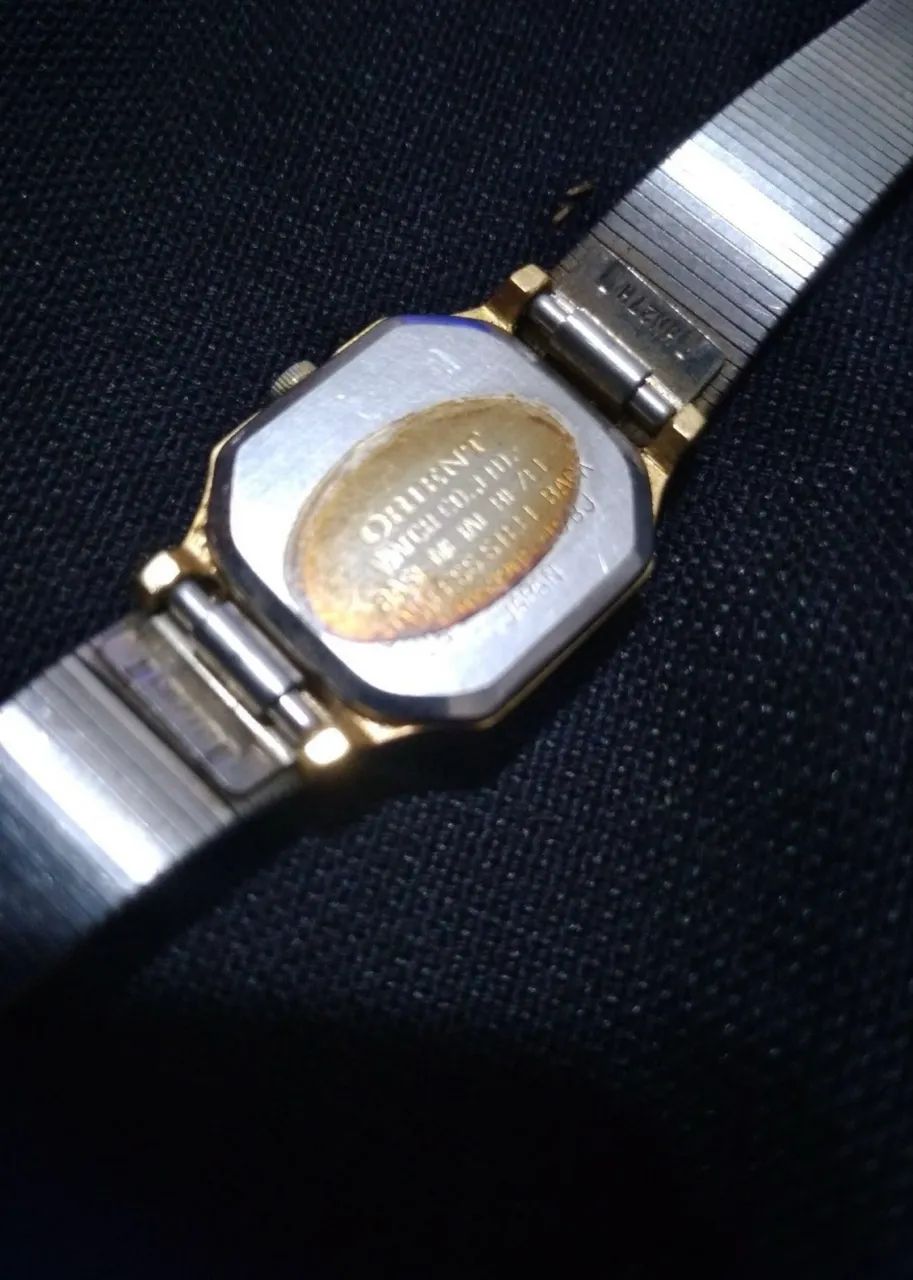 Relógio Oriente vintage feminino XV quartz  - Foto 4