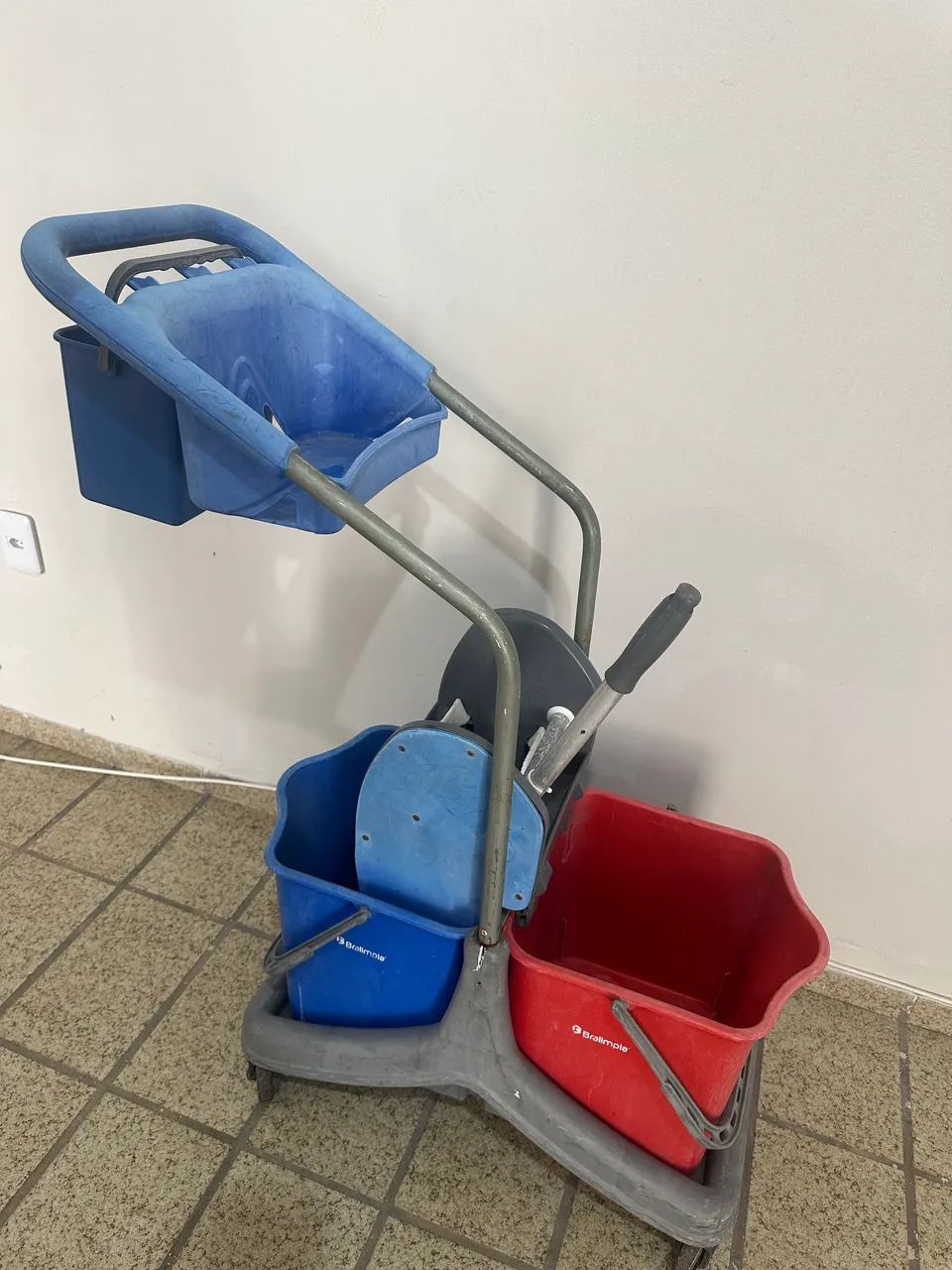 CARRINHO MOP DUPLO PROFISSIONAL - Foto 3