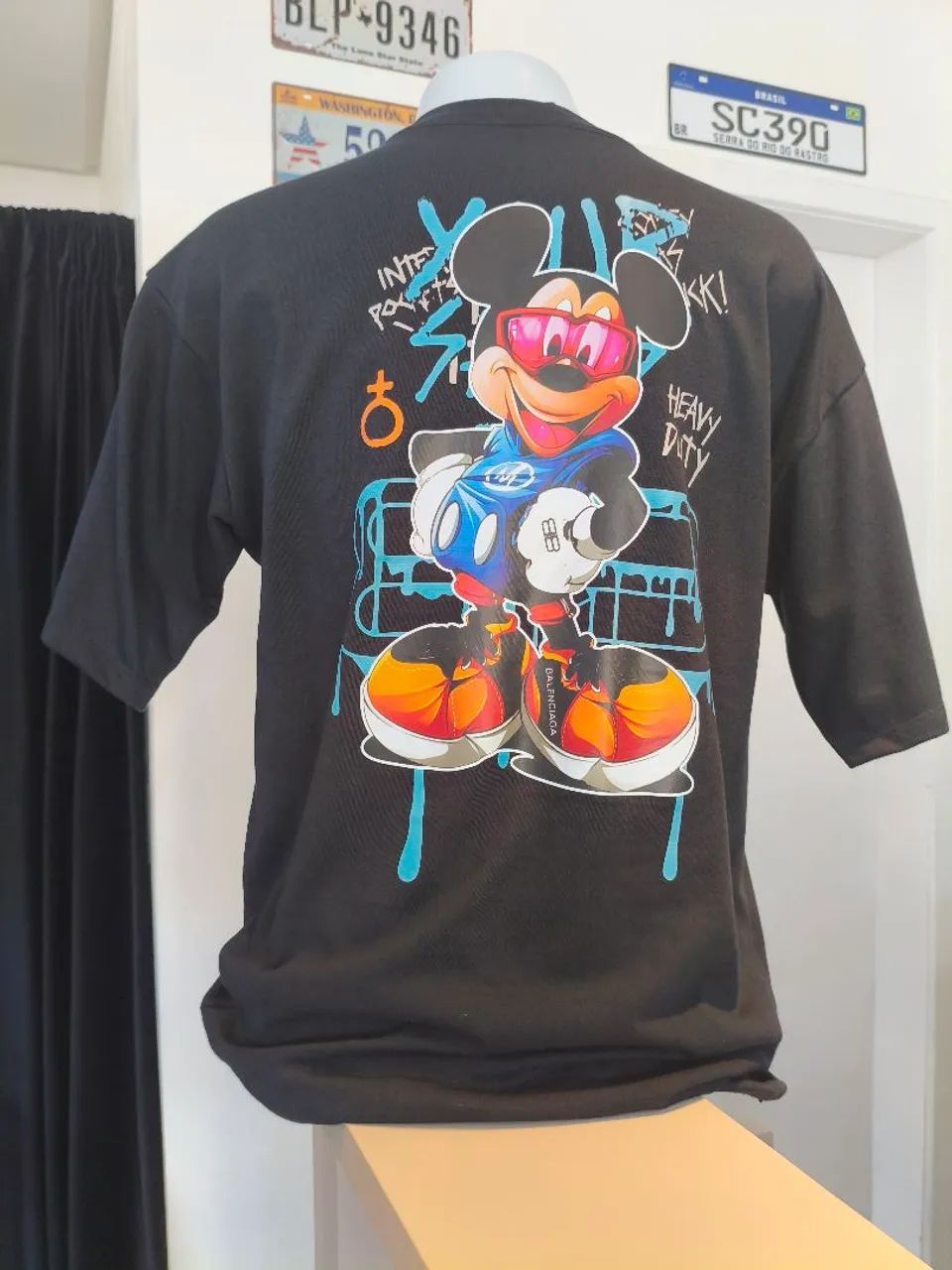 Camiseta oversize suedini G 