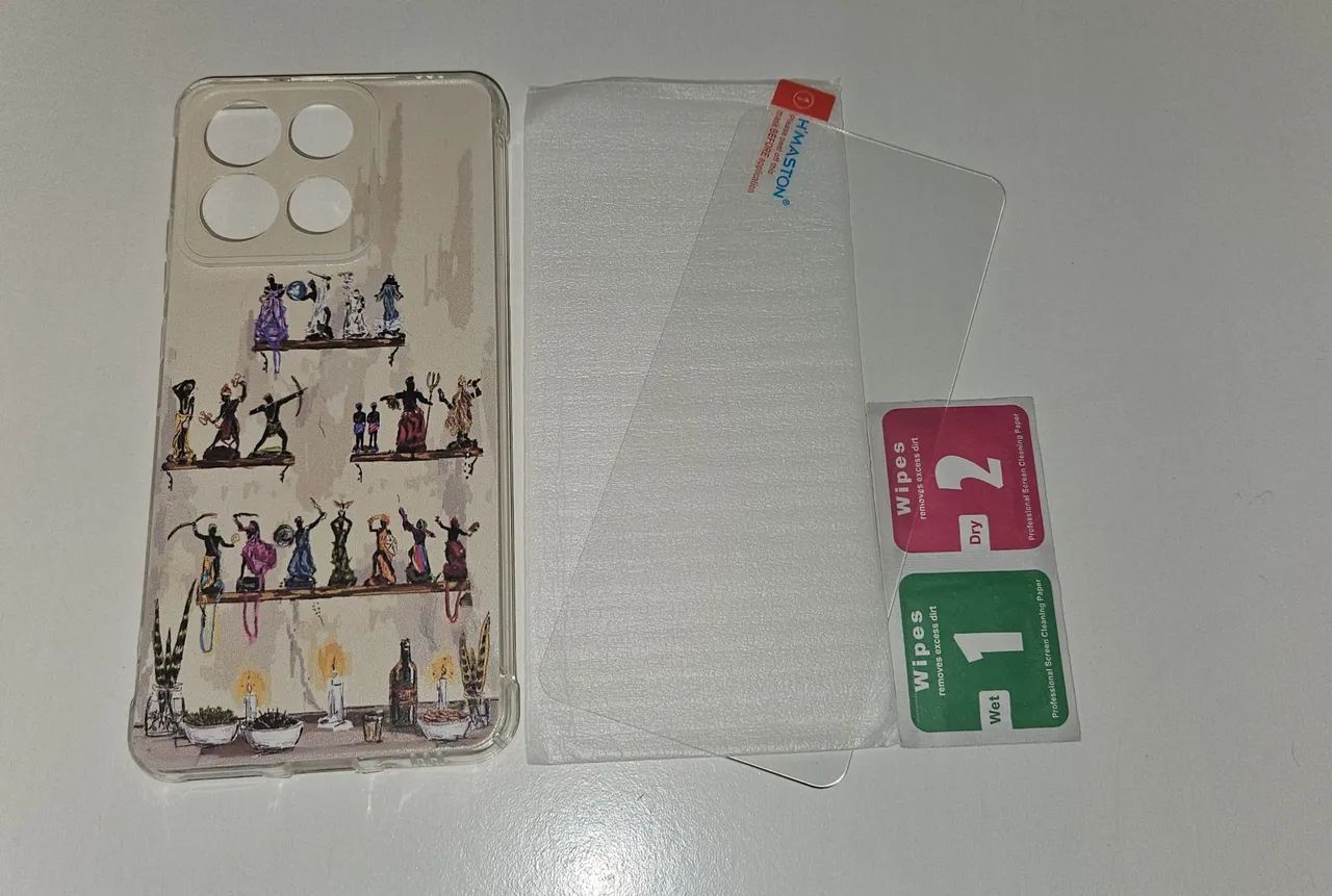 Capinha moto g86 + pelicula de vidro - Foto 2
