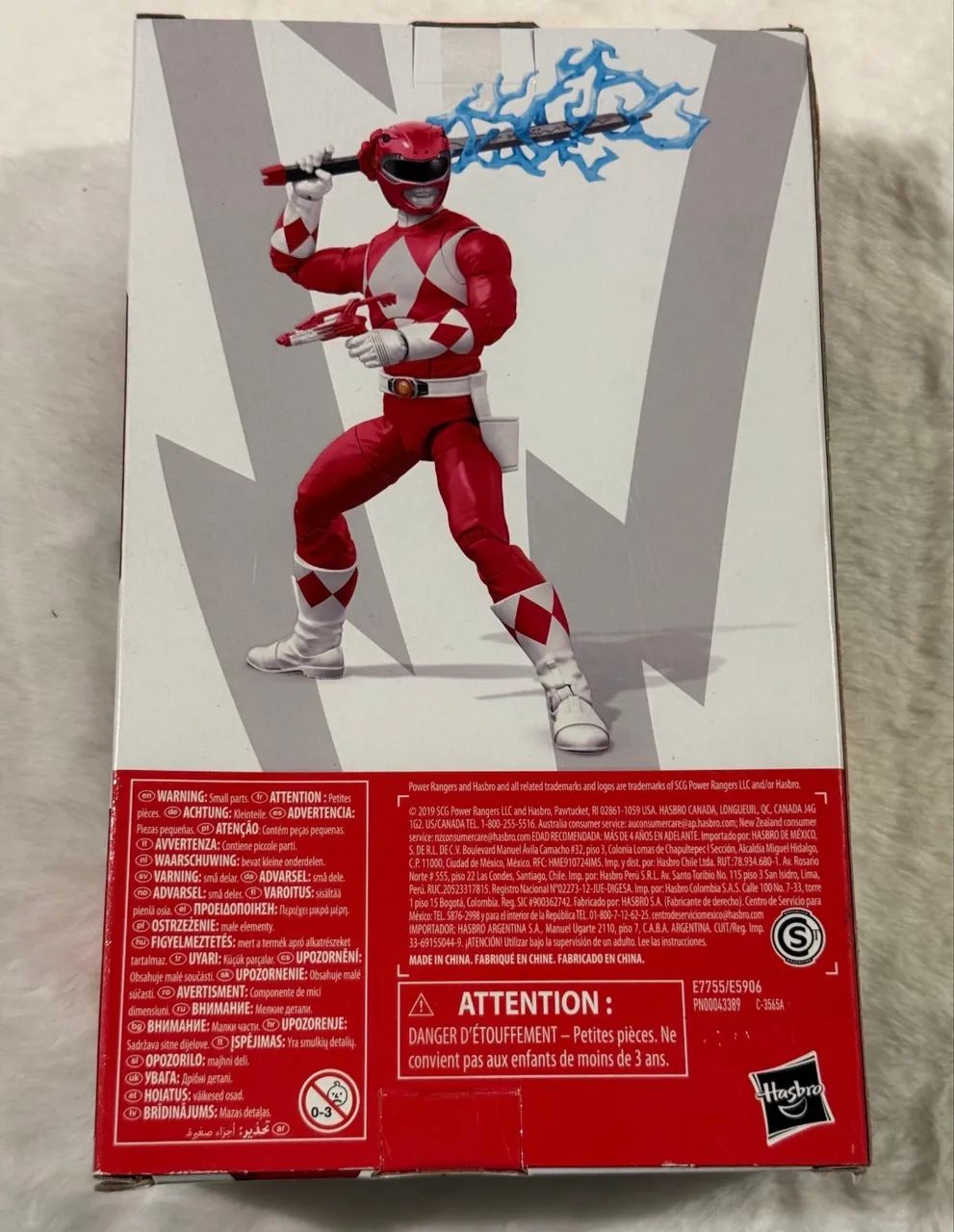 Action Figure Power Rangers Lightning Collection Mighty Morphin Red Toys Limited - Foto 3