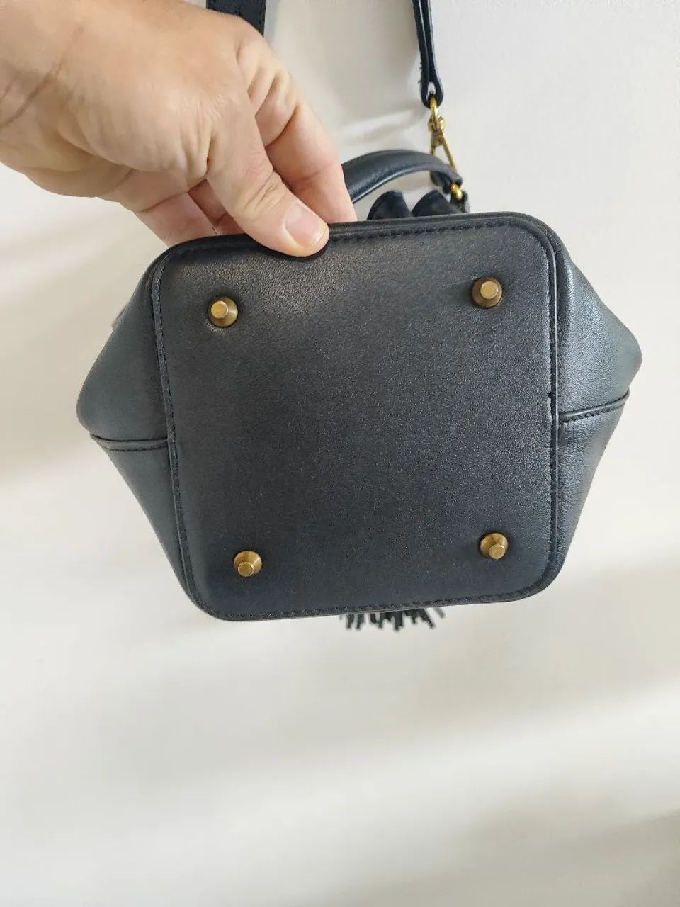 Bolsa couro legítimo Santa Lola - Foto 5