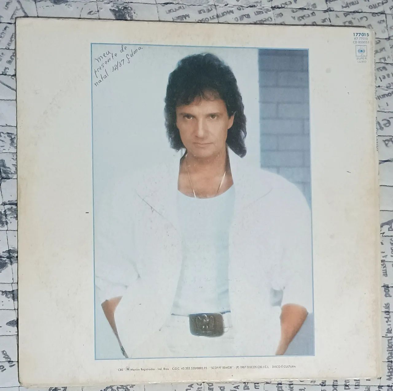 LP Roberto Carlos 1987 Original CBS Vinil - Foto 2