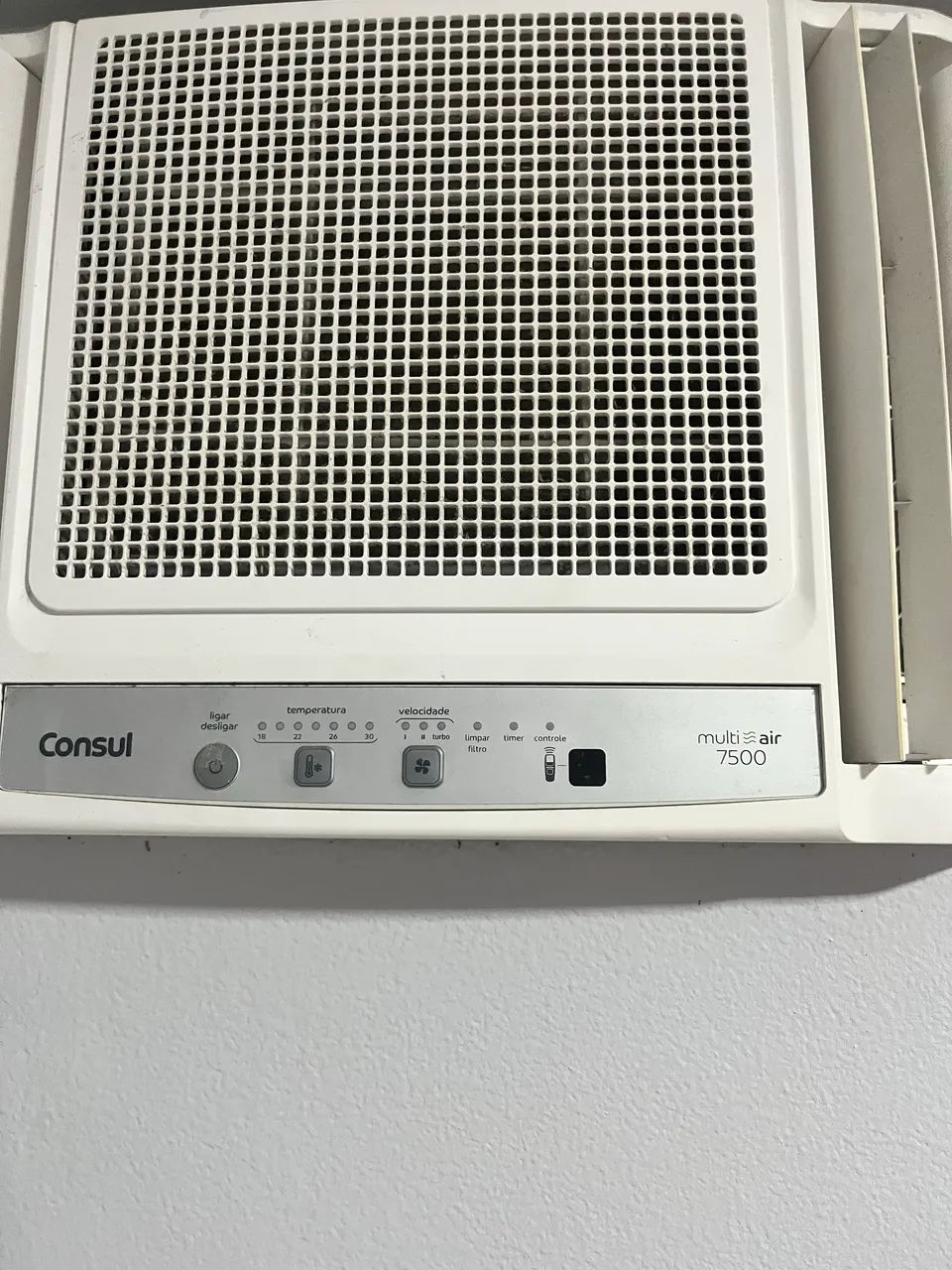 Ar condicionado 7500Btus, para uso como ventilador ou retirada de peças  - Foto 3